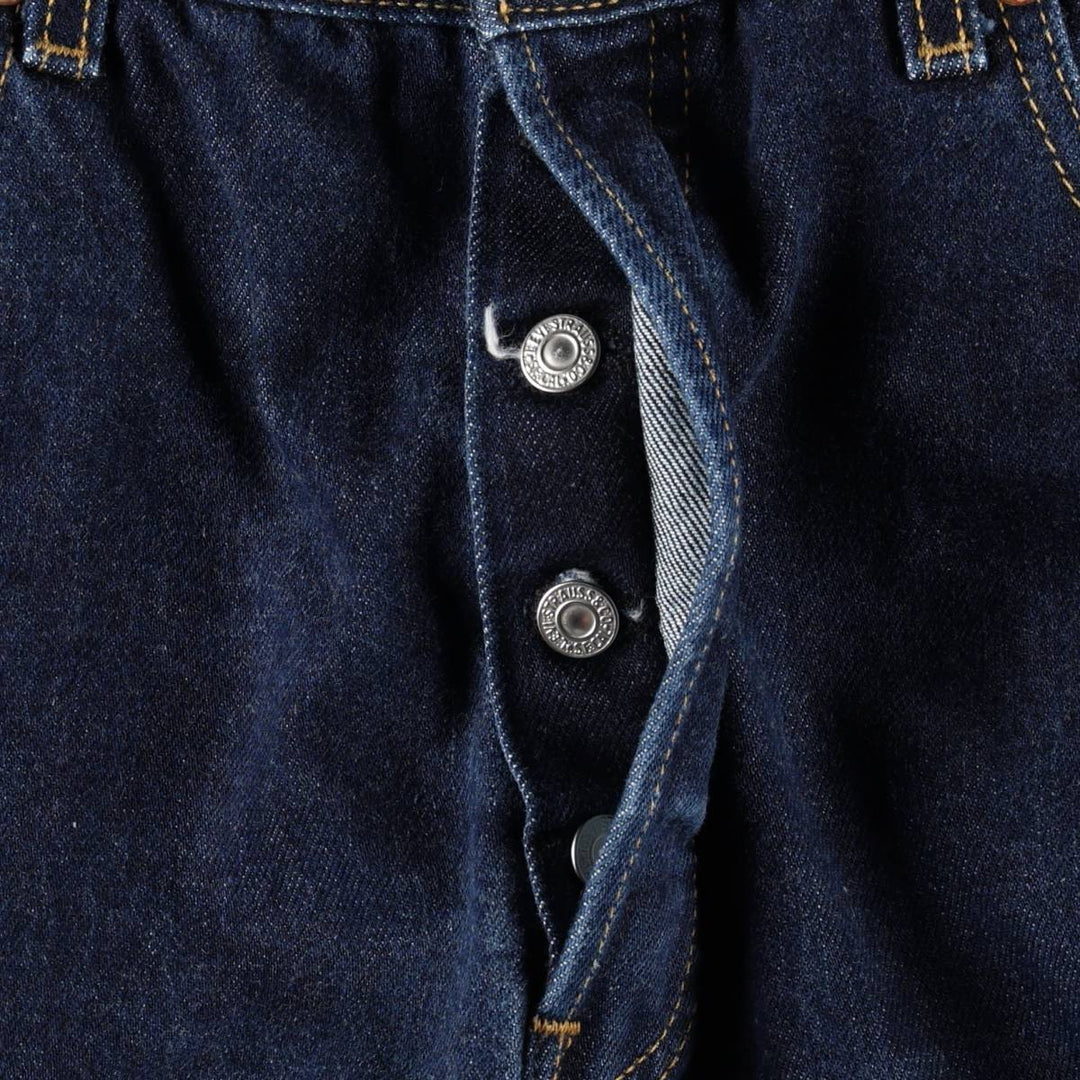Levi's 501 Euro Model Straight Denim Pants Men's W33 cotton blue type Vintage Second Hand