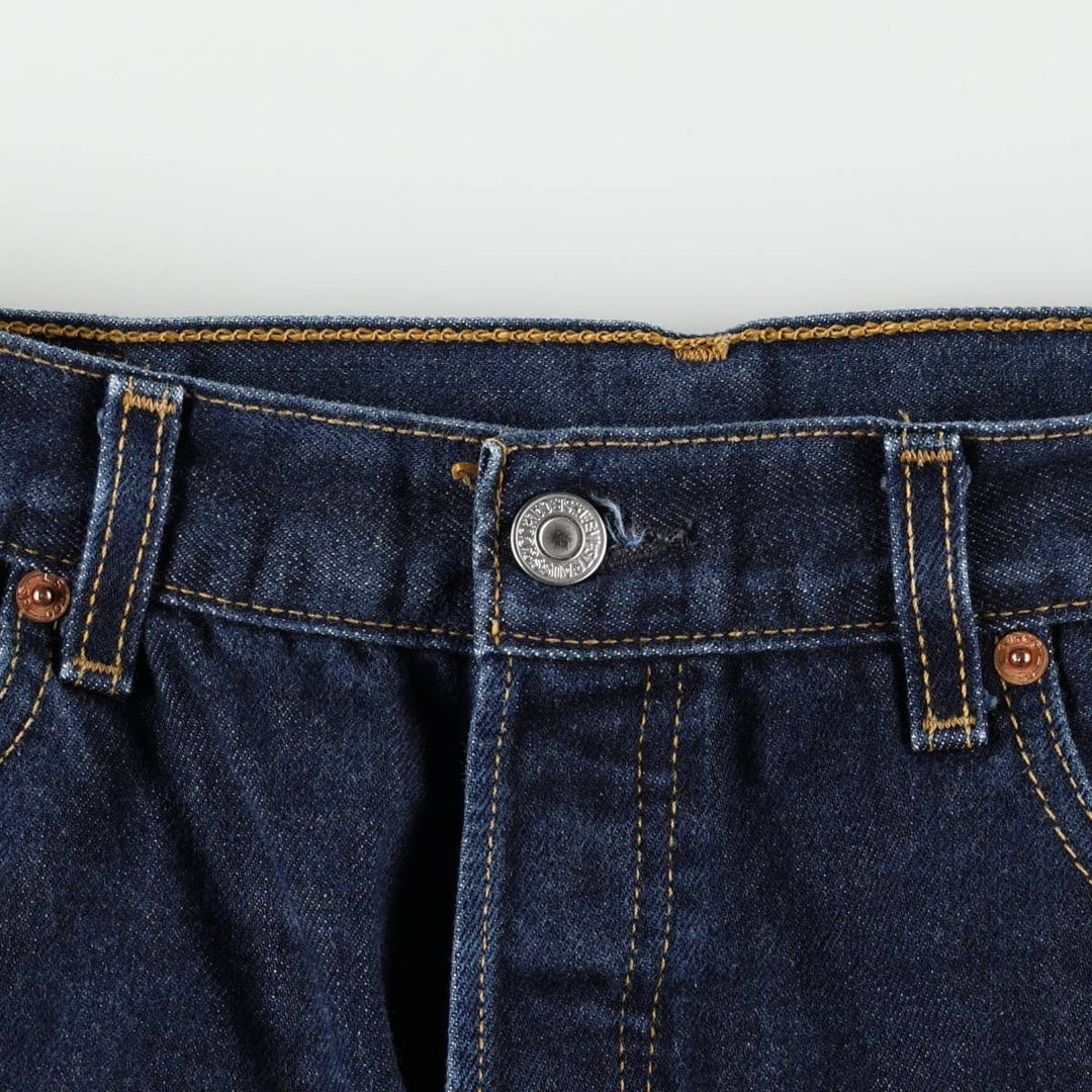 Levi's 501 Euro Model Straight Denim Pants Men's W33 cotton blue type Vintage Second Hand