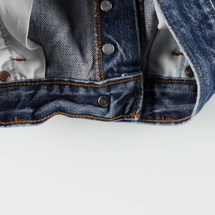Levi's 501 Euro Model Straight Denim Pants Men's W32 cotton blue type Vintage Second Hand