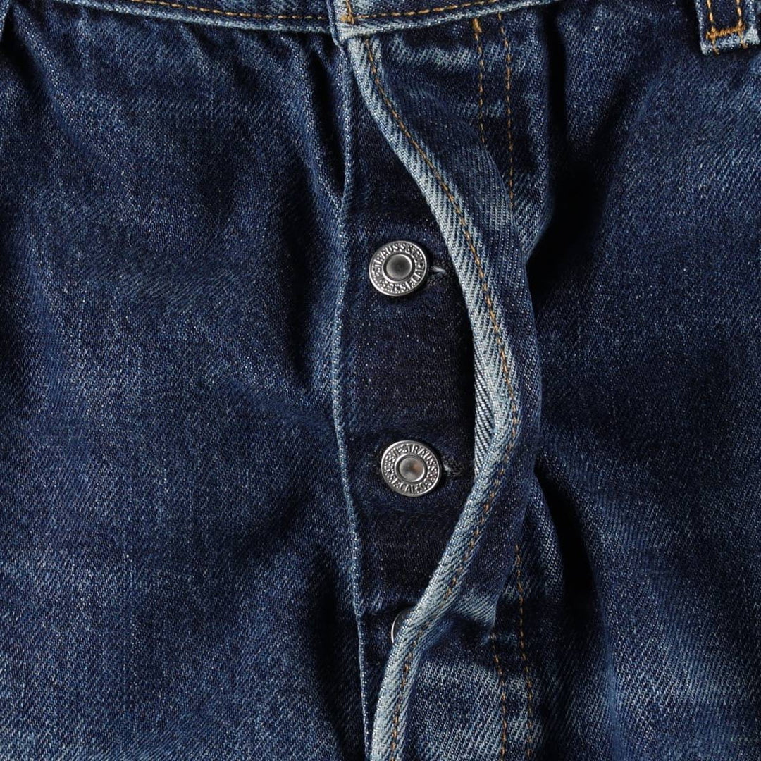 Levi's 501 Euro model straight denim pants for men, size W34 cotton blue type Vintage Second Hand