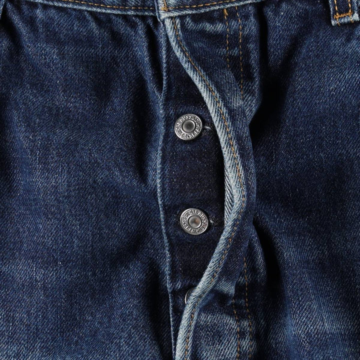 Levi's 501 Euro model straight denim pants for men, size W34 cotton blue type Vintage Second Hand