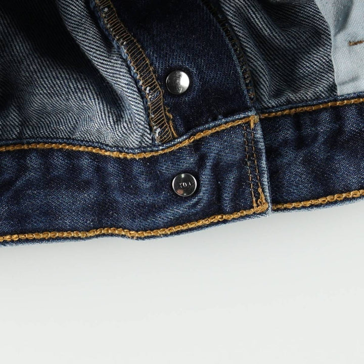Levi's 501 Euro model straight denim pants for men, size W34 cotton blue type Vintage Second Hand