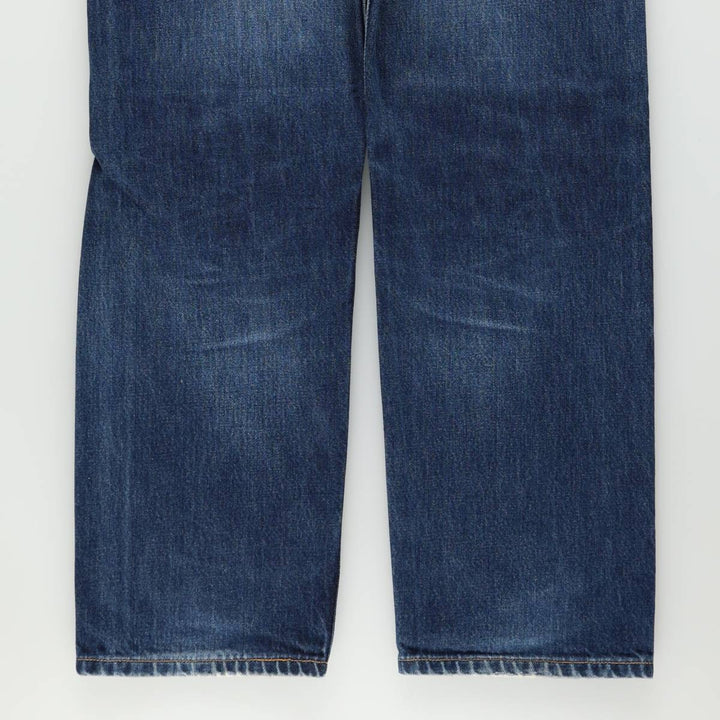 Levi's 501 Euro model straight denim pants for men, size W34 cotton blue type Vintage Second Hand