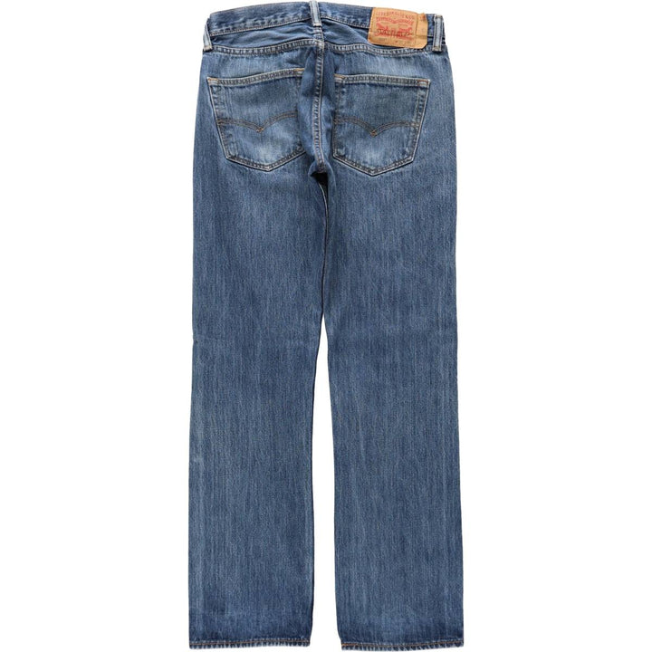 Levi's 501 straight denim pants for men, size W32 cotton blue type Vintage Second Hand