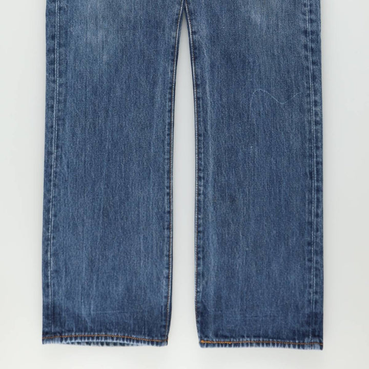 Levi's 501 straight denim pants for men, size W32 cotton blue type Vintage Second Hand