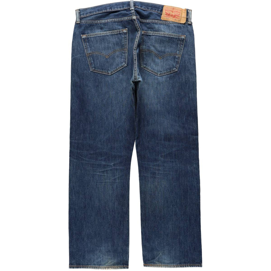 Levi's 501 straight denim pants for men, size W37 cotton blue type Vintage Second Hand