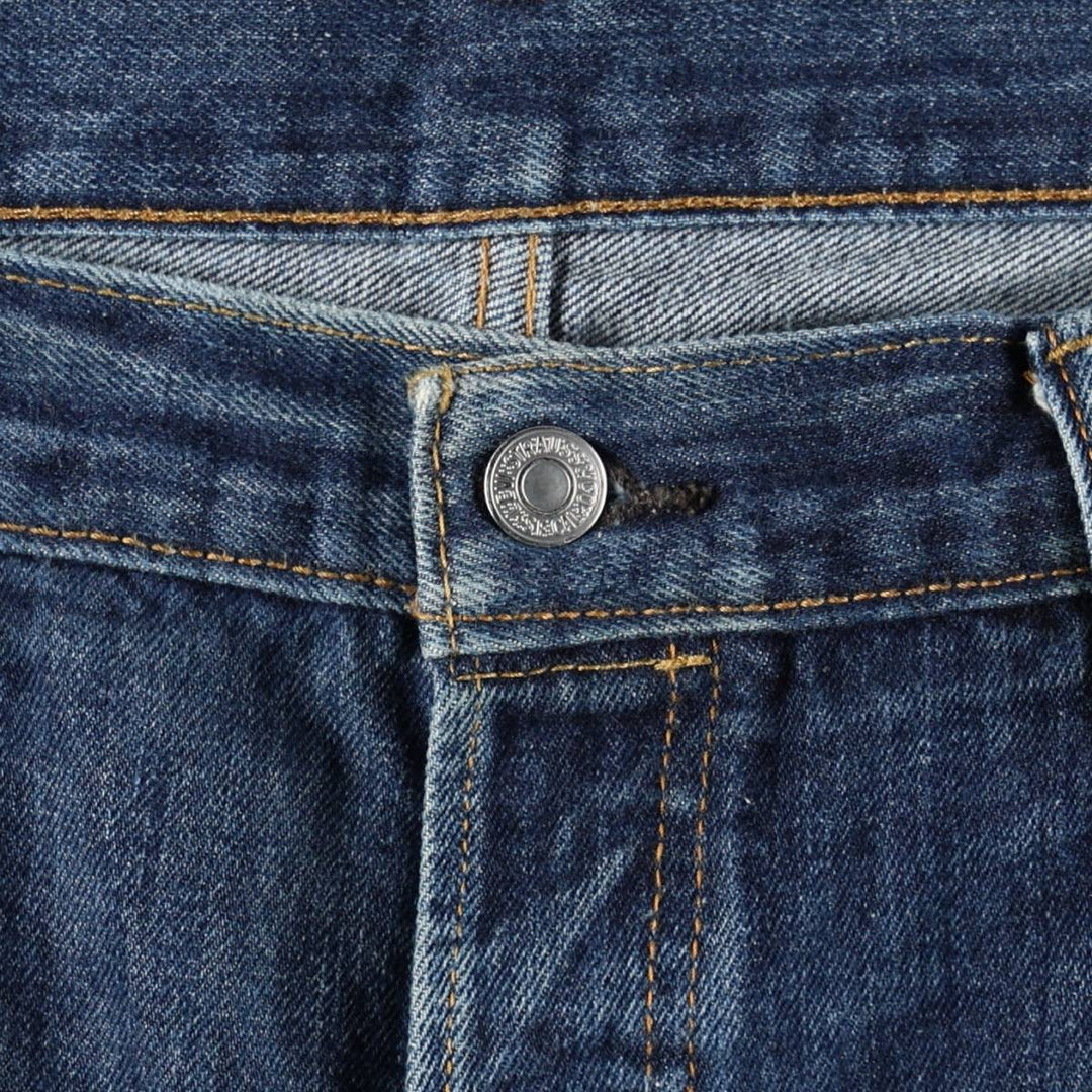 Levi's 501 straight denim pants for men, size W37 cotton blue type Vintage Second Hand