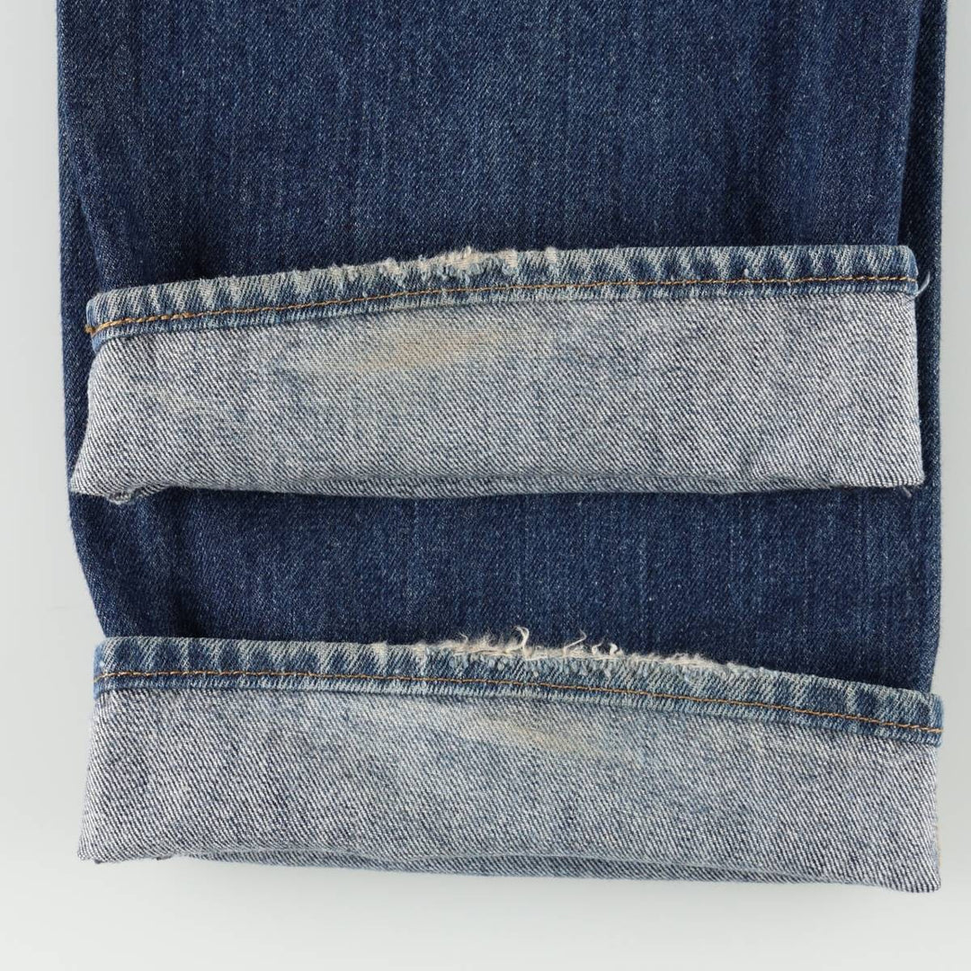 Levi's 501 straight denim pants for men, size W37 cotton blue type Vintage Second Hand