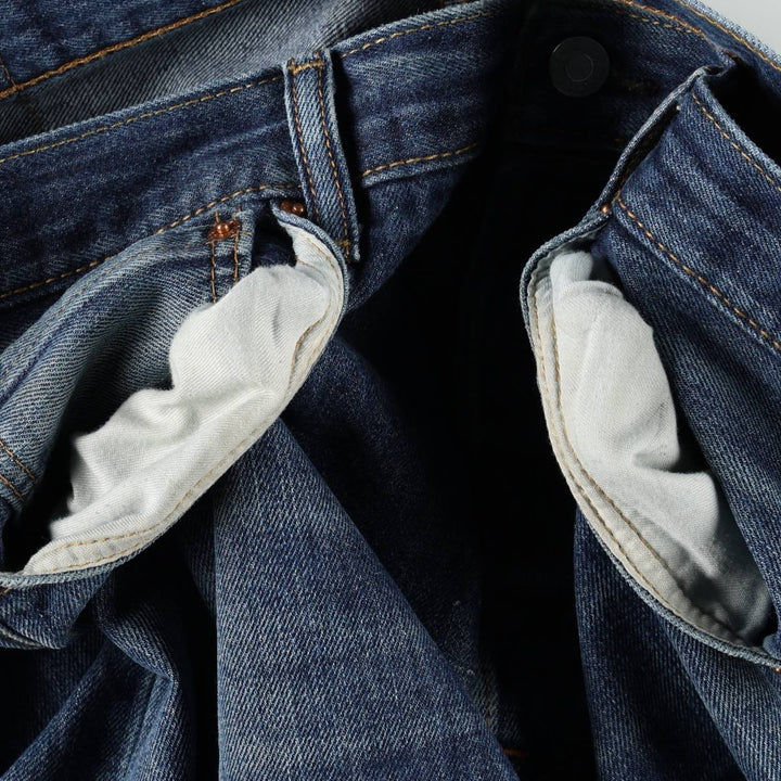 Levi's 501 straight denim pants for men, size W37 cotton blue type Vintage Second Hand