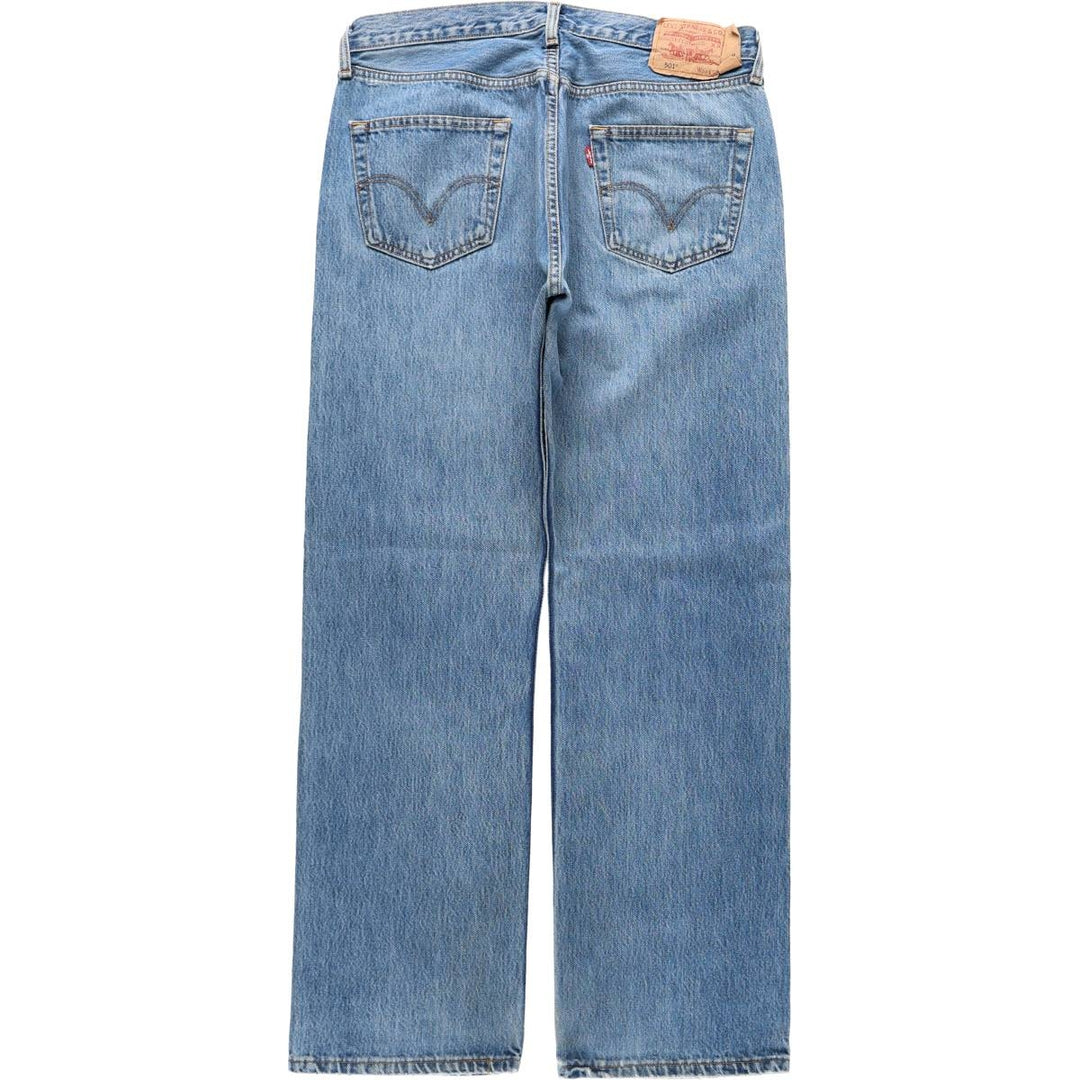 Levi's 501 Euro Model Straight Denim Pants Men's W36 cotton blue type Vintage Second Hand