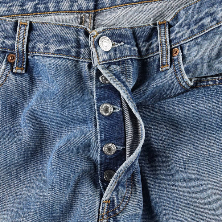 Levi's 501 Euro Model Straight Denim Pants Men's W36 cotton blue type Vintage Second Hand