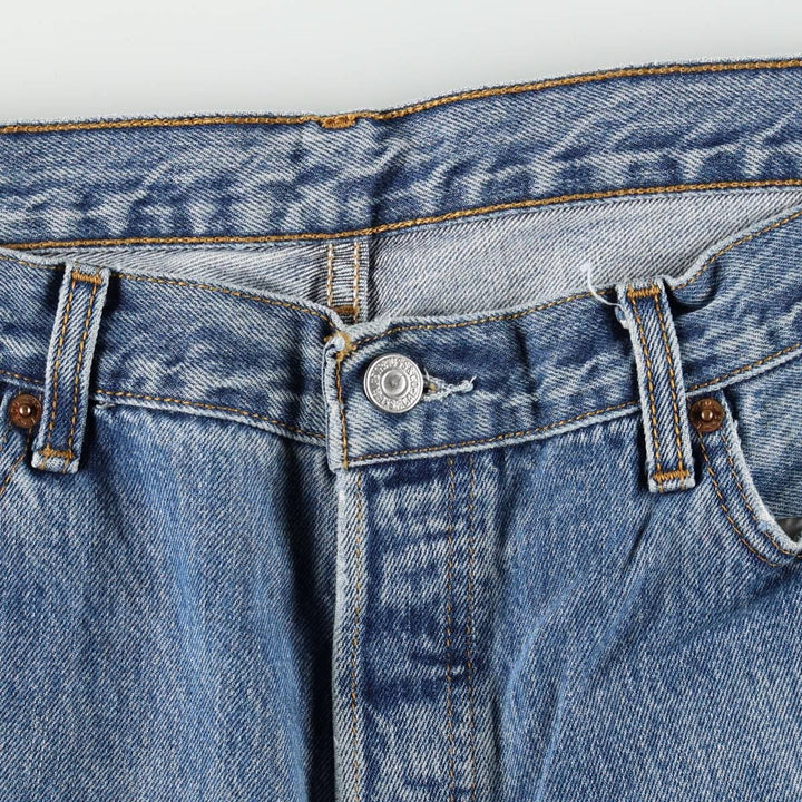 Levi's 501 Euro Model Straight Denim Pants Men's W36 cotton blue type Vintage Second Hand