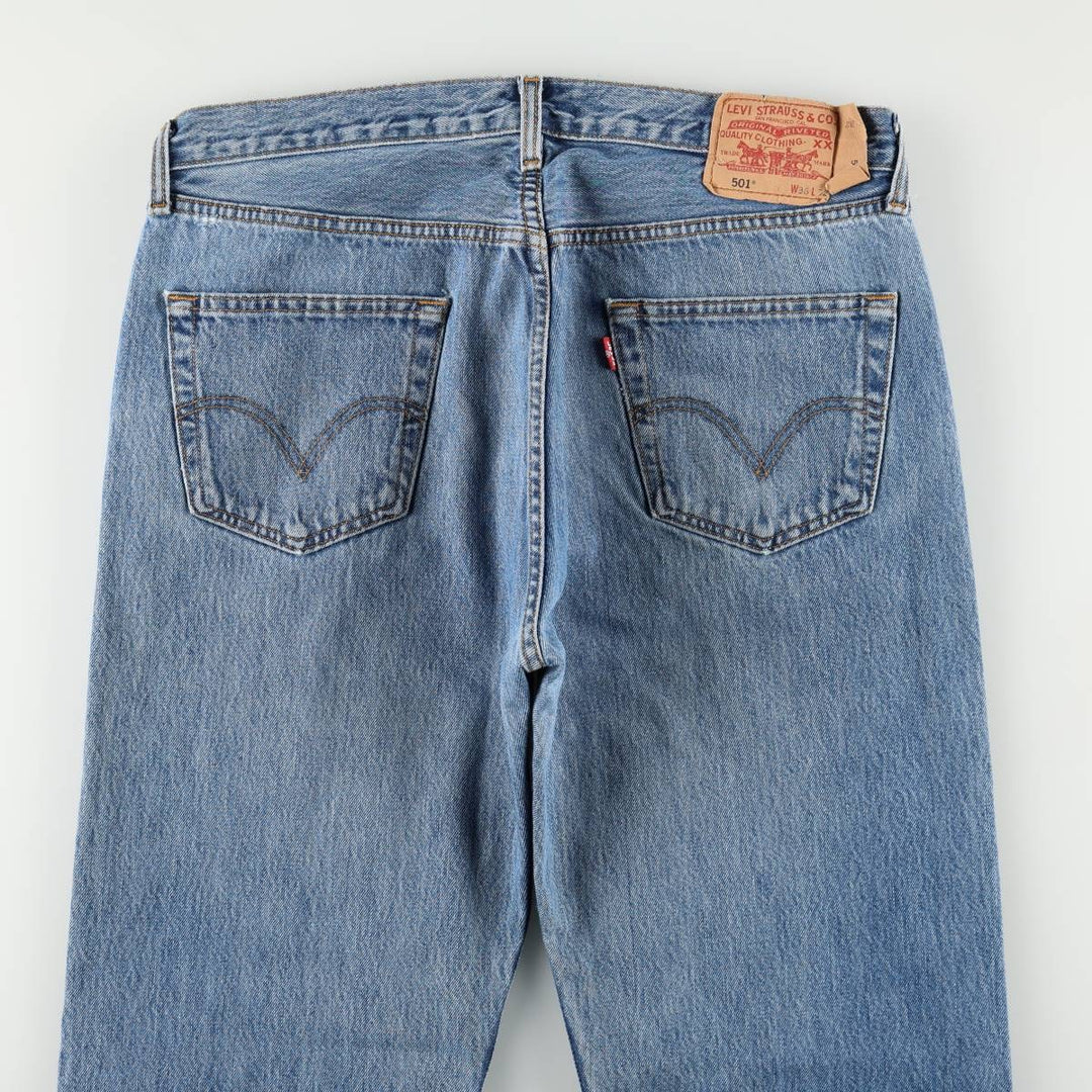Levi's 501 Euro Model Straight Denim Pants Men's W36 cotton blue type Vintage Second Hand