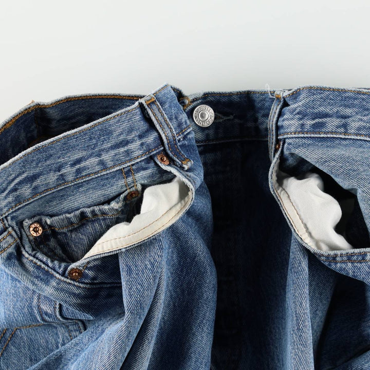 Levi's 501 Euro Model Straight Denim Pants Men's W36 cotton blue type Vintage Second Hand