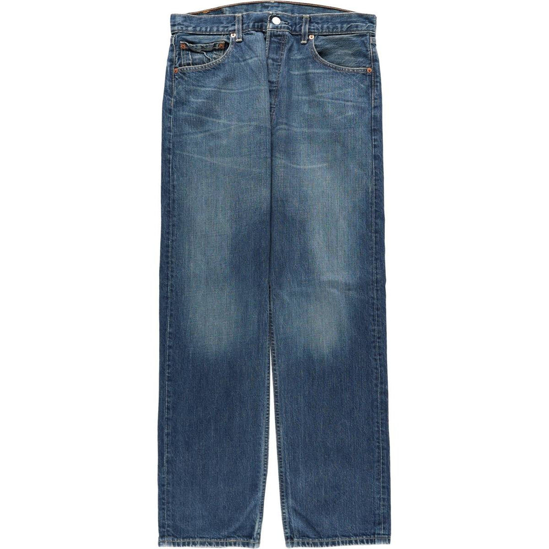 Levi's 501 Euro model straight denim pants for men, size W34 cotton blue type Vintage Second Hand