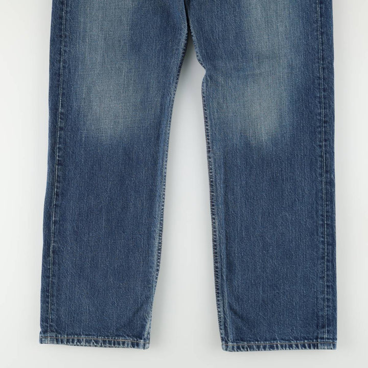 Levi's 501 Euro model straight denim pants for men, size W34 cotton blue type Vintage Second Hand