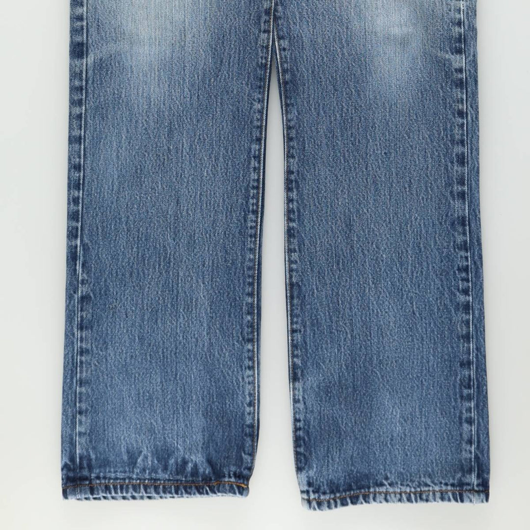 Levi's 501 Straight Leg Button-Fly Denim Pants for Men, W34 equivalent cotton blue type Vintage Second Hand