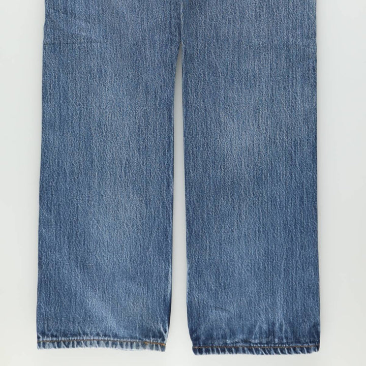 Levi's 501 Straight Leg Button-Fly Denim Pants for Men, W34 equivalent cotton blue type Vintage Second Hand