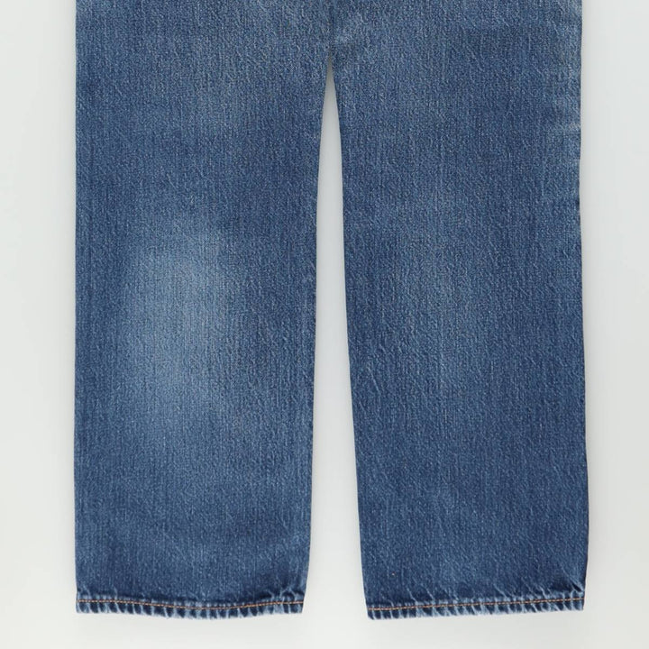 Levi's 501 BIG E Straight Denim Pants, Men's Size W34 (approx.) cotton blue type Vintage Second Hand