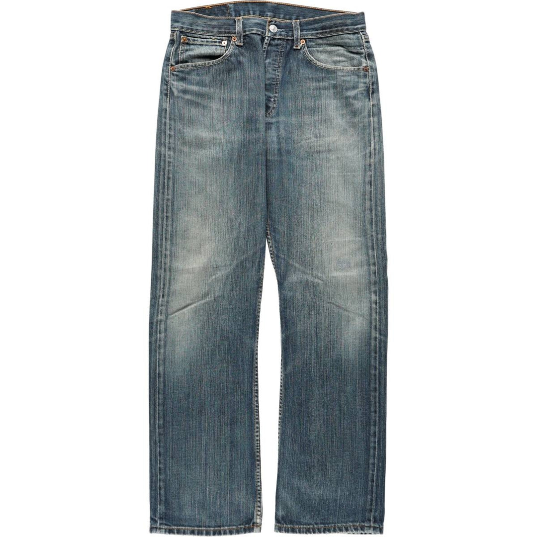 Vintage Levi's 501-0089 Euro Model Straight Denim Pants, Men's Size W31 (approx.) cotton blue type Vintage Second Hand