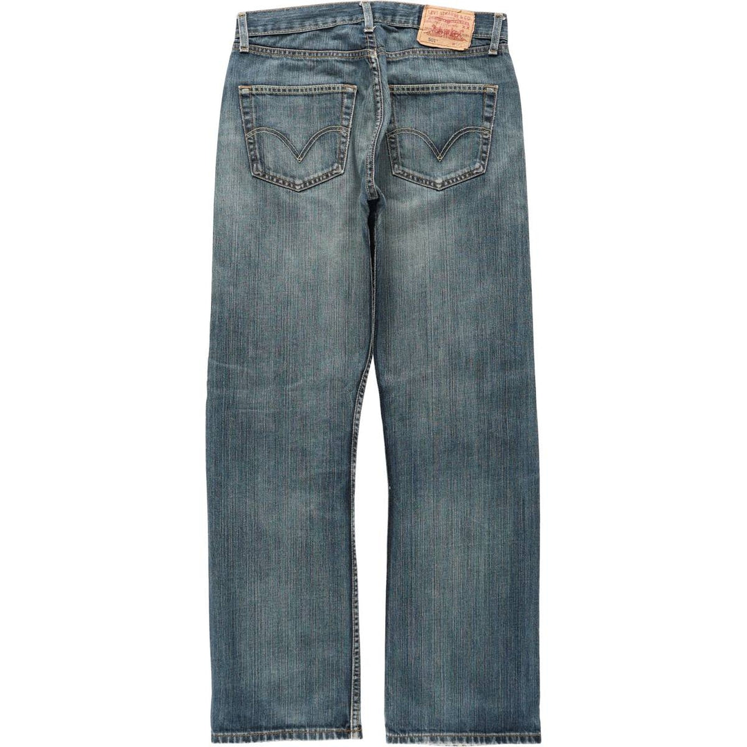 Vintage Levi's 501-0089 Euro Model Straight Denim Pants, Men's Size W31 (approx.) cotton blue type Vintage Second Hand