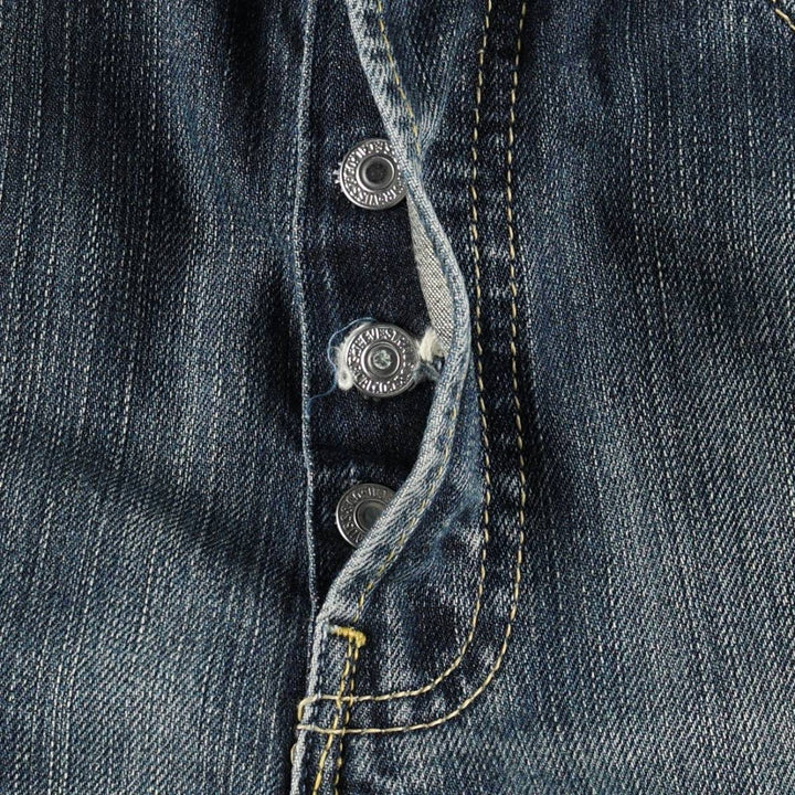 Vintage Levi's 501-0089 Euro Model Straight Denim Pants, Men's Size W31 (approx.) cotton blue type Vintage Second Hand