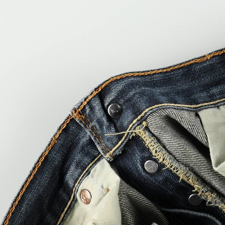 Vintage Levi's 501-0089 Euro Model Straight Denim Pants, Men's Size W31 (approx.) cotton blue type Vintage Second Hand