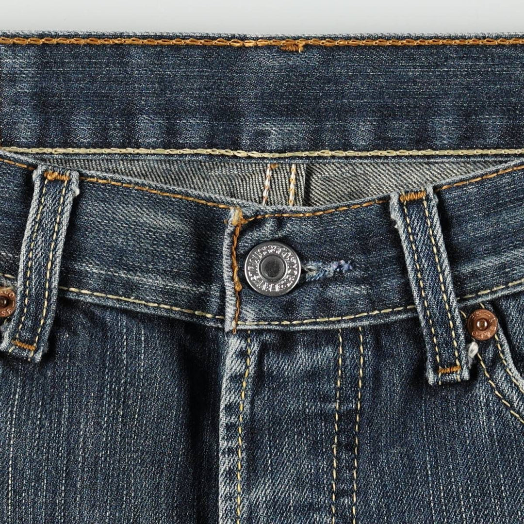 Vintage Levi's 501-0089 Euro Model Straight Denim Pants, Men's Size W31 (approx.) cotton blue type Vintage Second Hand