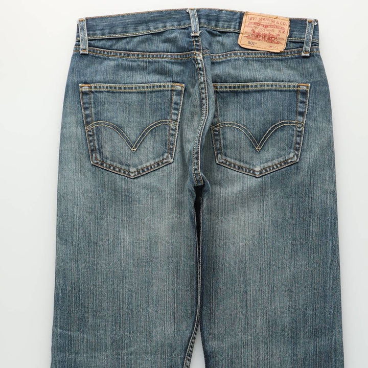 Vintage Levi's 501-0089 Euro Model Straight Denim Pants, Men's Size W31 (approx.) cotton blue type Vintage Second Hand