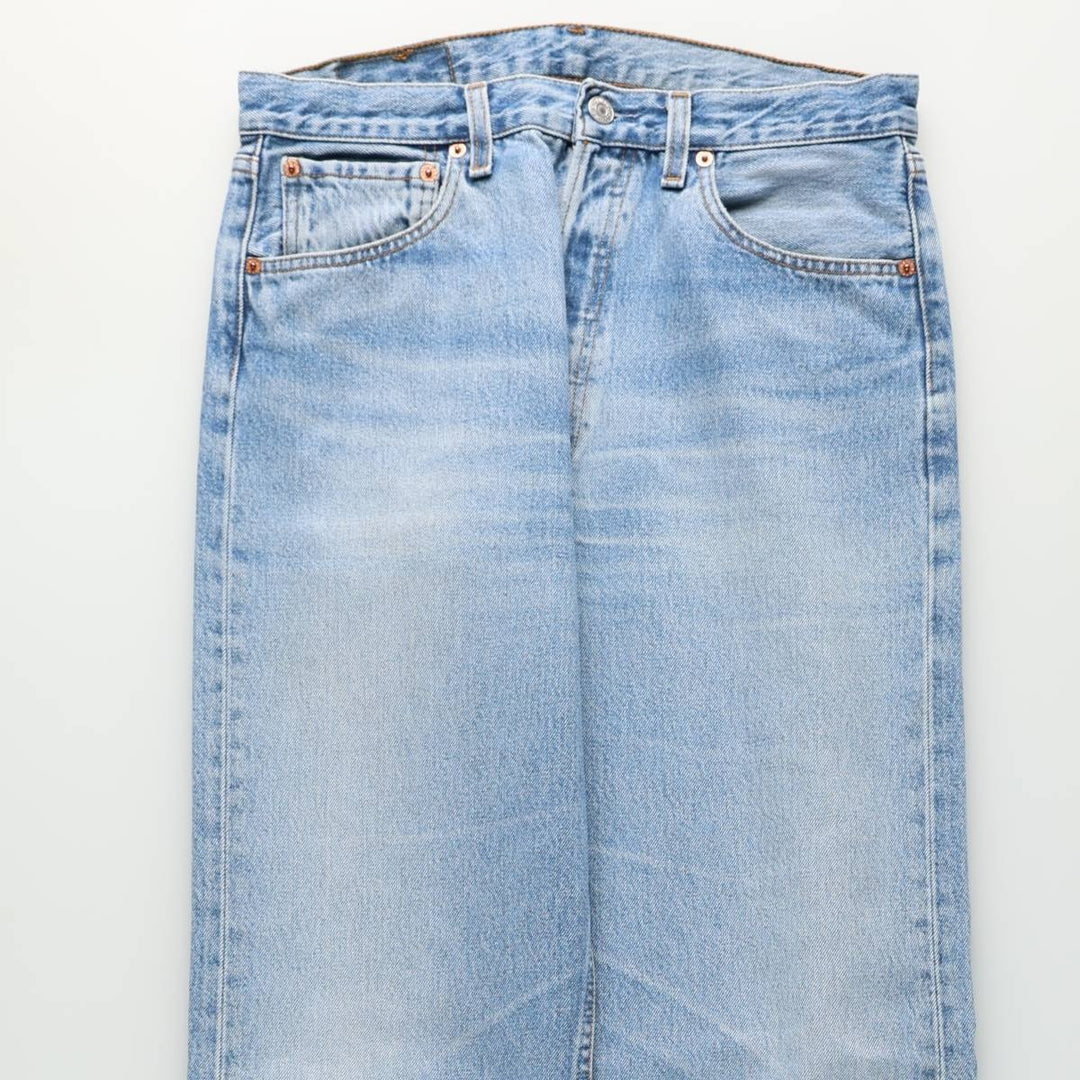 2000'S Levi's 501-0114 Euro Model Straight Denim Pants, Men's W31 (approx.) cotton blue type Vintage Second Hand