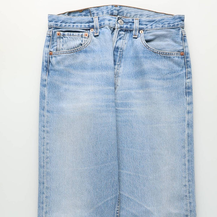 2000'S Levi's 501-0114 Euro Model Straight Denim Pants, Men's W31 (approx.) cotton blue type Vintage Second Hand