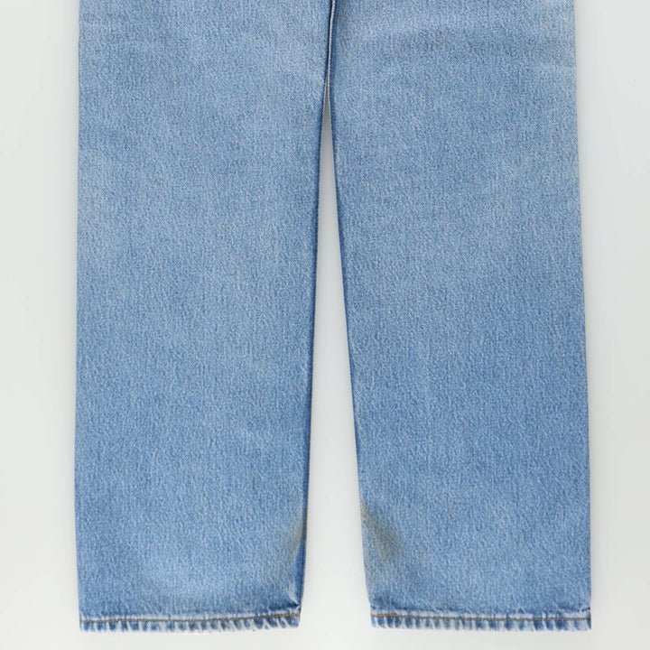 2000'S Levi's 501-0114 Euro Model Straight Denim Pants, Men's W31 (approx.) cotton blue type Vintage Second Hand