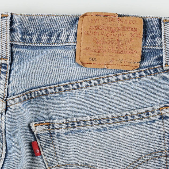 1990'S Levi's 501-0193 Straight Denim Pants, Men's Size W31 (approx.), Vintage cotton blue type Vintage Second Hand