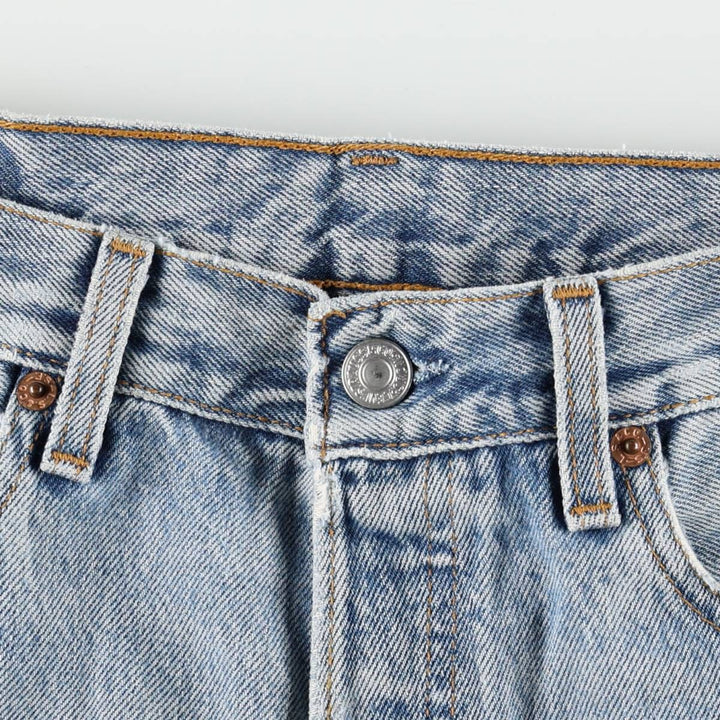 1990'S Levi's 501-0193 Straight Denim Pants, Men's Size W31 (approx.), Vintage cotton blue type Vintage Second Hand