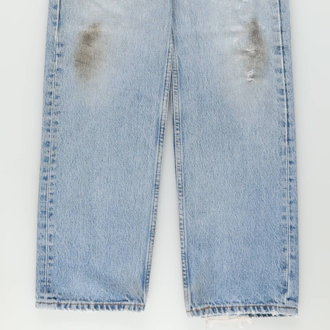 1990'S Levi's 501-0193 Straight Denim Pants, Men's Size W31 (approx.), Vintage cotton blue type Vintage Second Hand