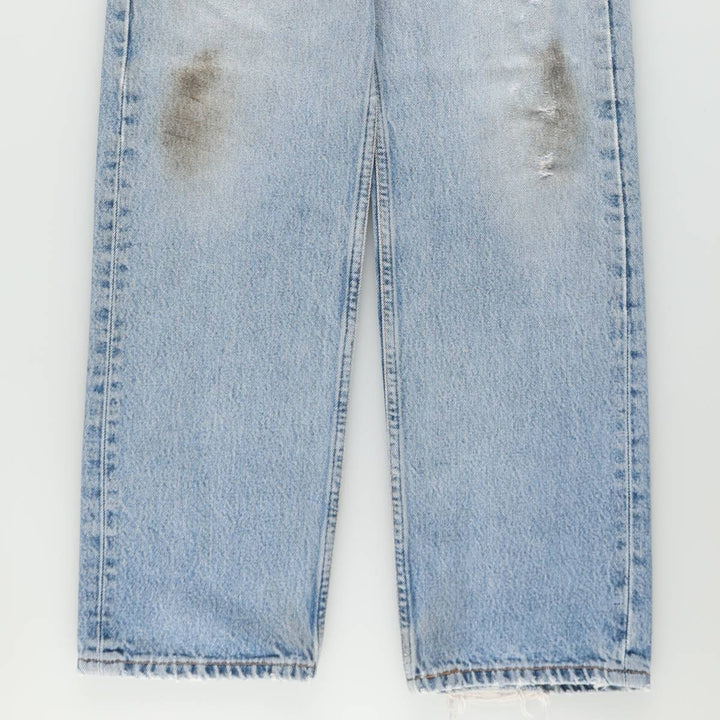 1990'S Levi's 501-0193 Straight Denim Pants, Men's Size W31 (approx.), Vintage cotton blue type Vintage Second Hand