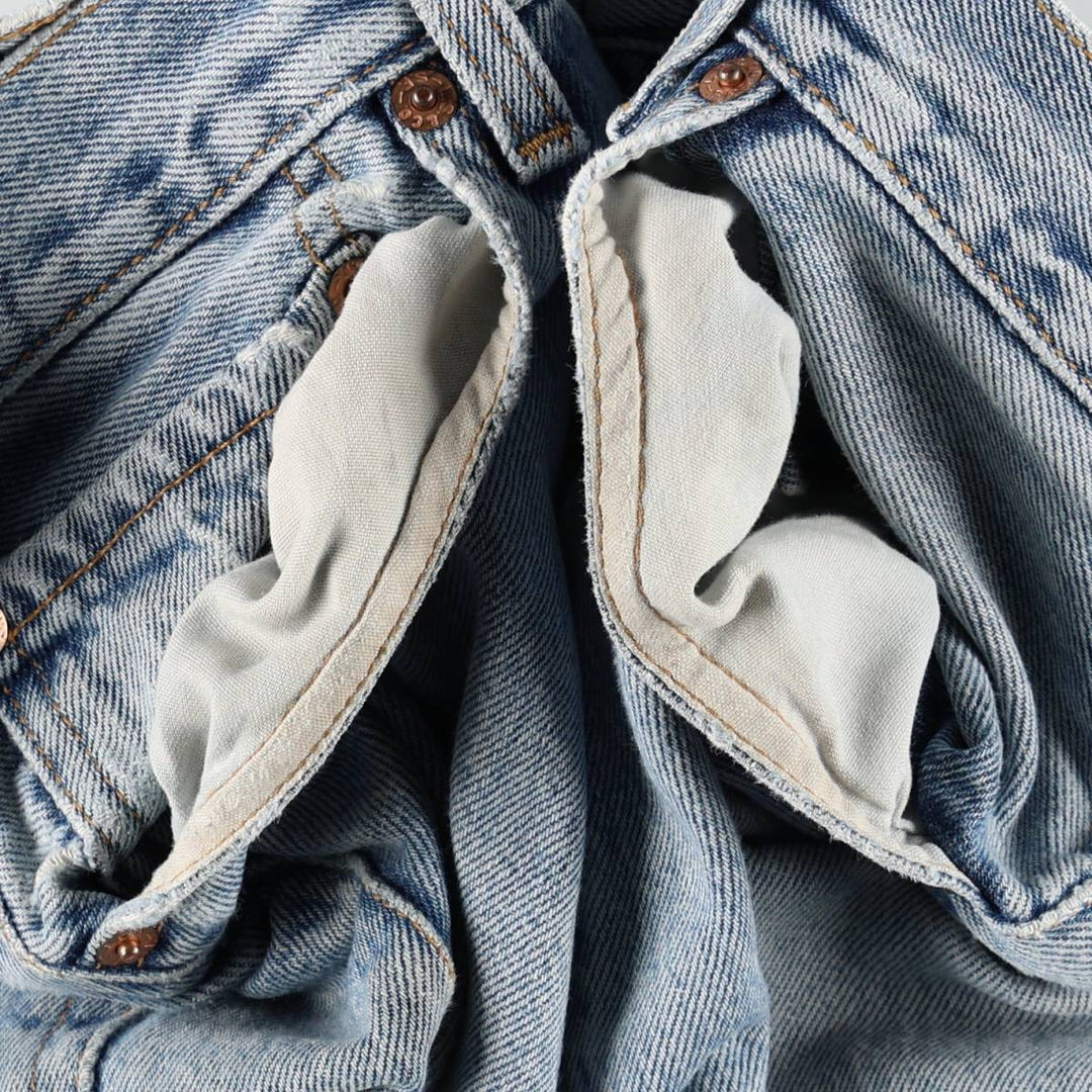 1990'S Levi's 501-0193 Straight Denim Pants, Men's Size W31 (approx.), Vintage cotton blue type Vintage Second Hand