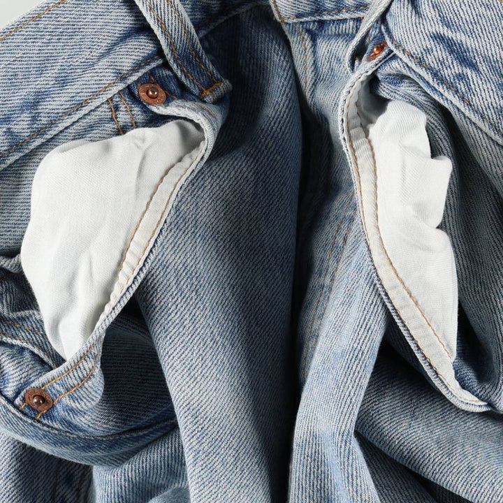 Levi's 501-0167 Straight Denim Pants, Made in England, Men's Size W31 (approx.) cotton blue type Vintage Second Hand