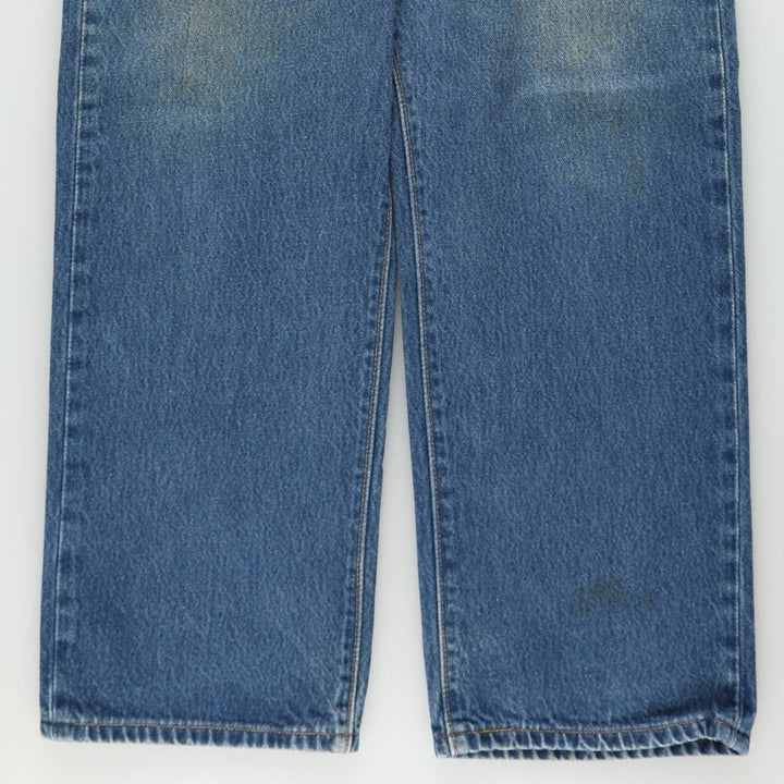 Levi's 501-0000 Straight Denim Pants, Men's Size W34 (approx.) cotton blue type Vintage Second Hand