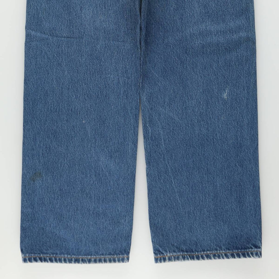 Levi's 501-0000 Straight Denim Pants, Men's Size W34 (approx.) cotton blue type Vintage Second Hand