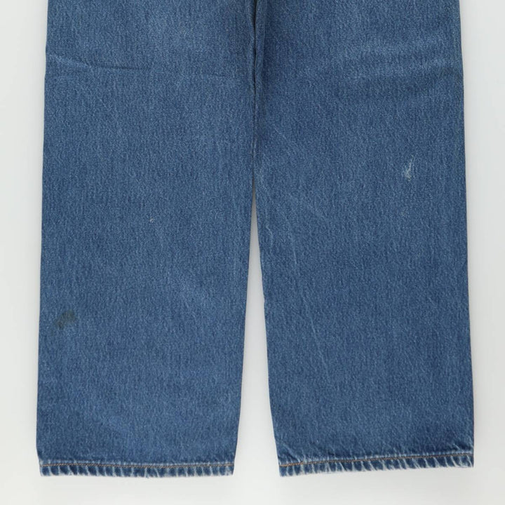 Levi's 501-0000 Straight Denim Pants, Men's Size W34 (approx.) cotton blue type Vintage Second Hand