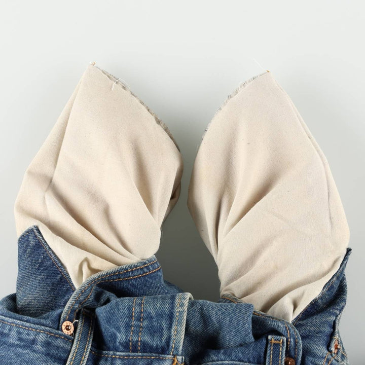 Levi's 501-0000 Straight Denim Pants, Men's Size W34 (approx.) cotton blue type Vintage Second Hand
