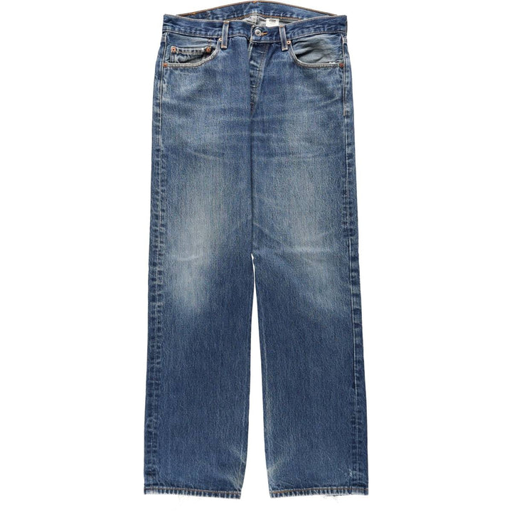 2000'S Levi's 501-0115 Straight Denim Pants, Men's Size W34 (approx.) cotton blue type Vintage Second Hand