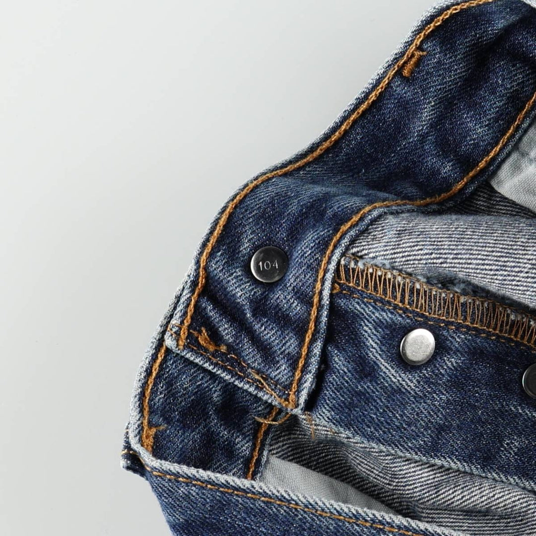 2000'S Levi's 501-0115 Straight Denim Pants, Men's Size W34 (approx.) cotton blue type Vintage Second Hand