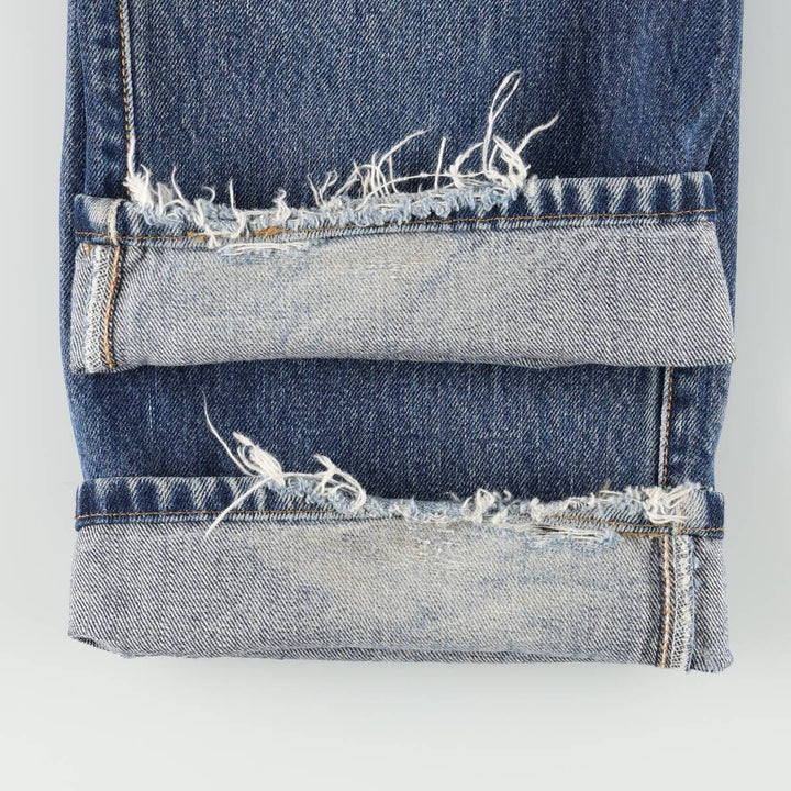 2000'S Levi's 501-0115 Straight Denim Pants, Men's Size W34 (approx.) cotton blue type Vintage Second Hand