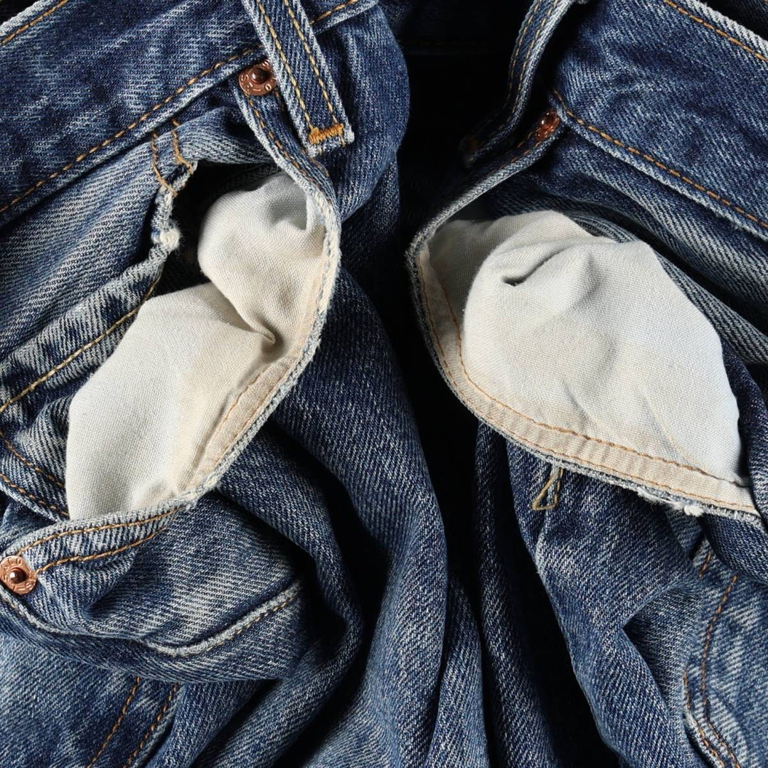 2000'S Levi's 501-0115 Straight Denim Pants, Men's Size W34 (approx.) cotton blue type Vintage Second Hand