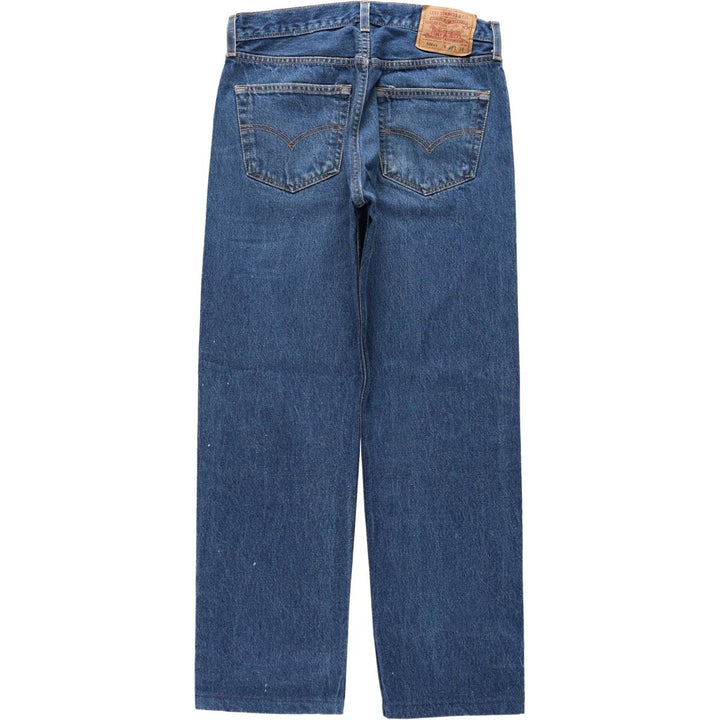 Levi's 501XX Straight Denim Pants, Men's Size W31 (approx.) cotton blue type Vintage Second Hand