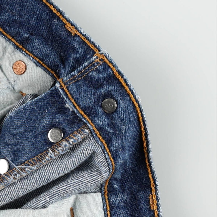 Levi's 501XX Straight Denim Pants, Men's Size W31 (approx.) cotton blue type Vintage Second Hand