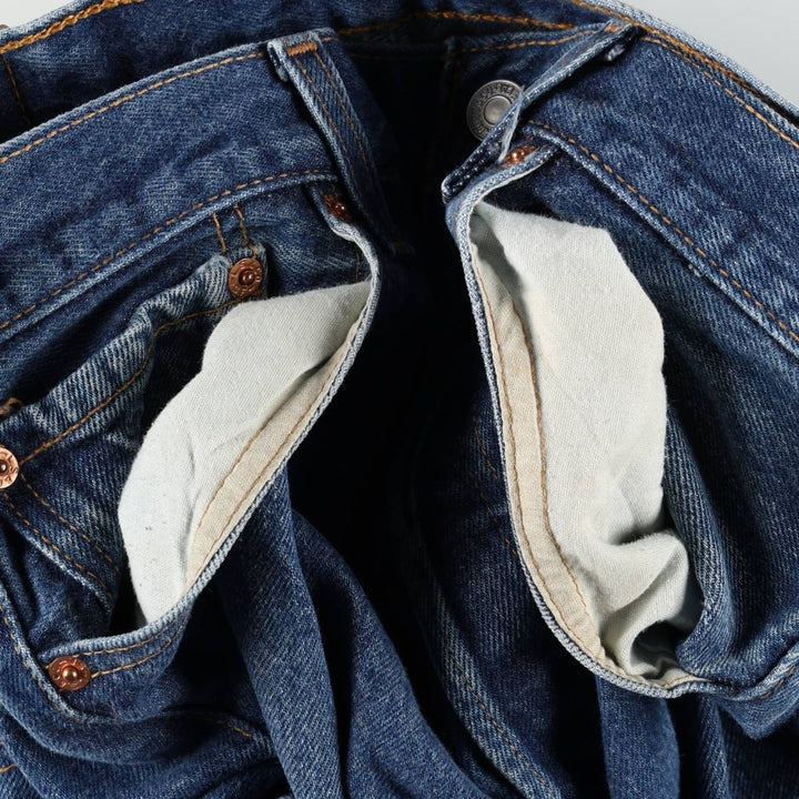 Levi's 501XX Straight Denim Pants, Men's Size W31 (approx.) cotton blue type Vintage Second Hand
