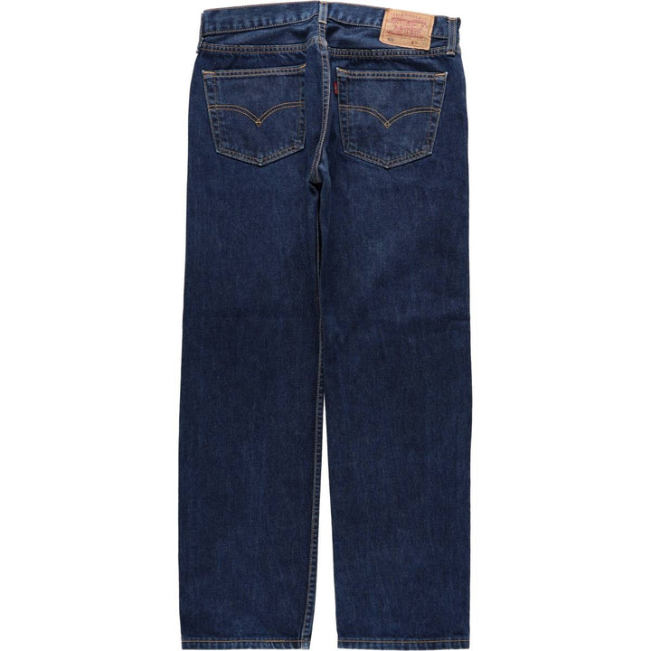 2000'S Levi's 501-0101 Straight Denim Pants, Made in England, Men's Size W34 (approx.) cotton Navy blue Vintage Second Hand